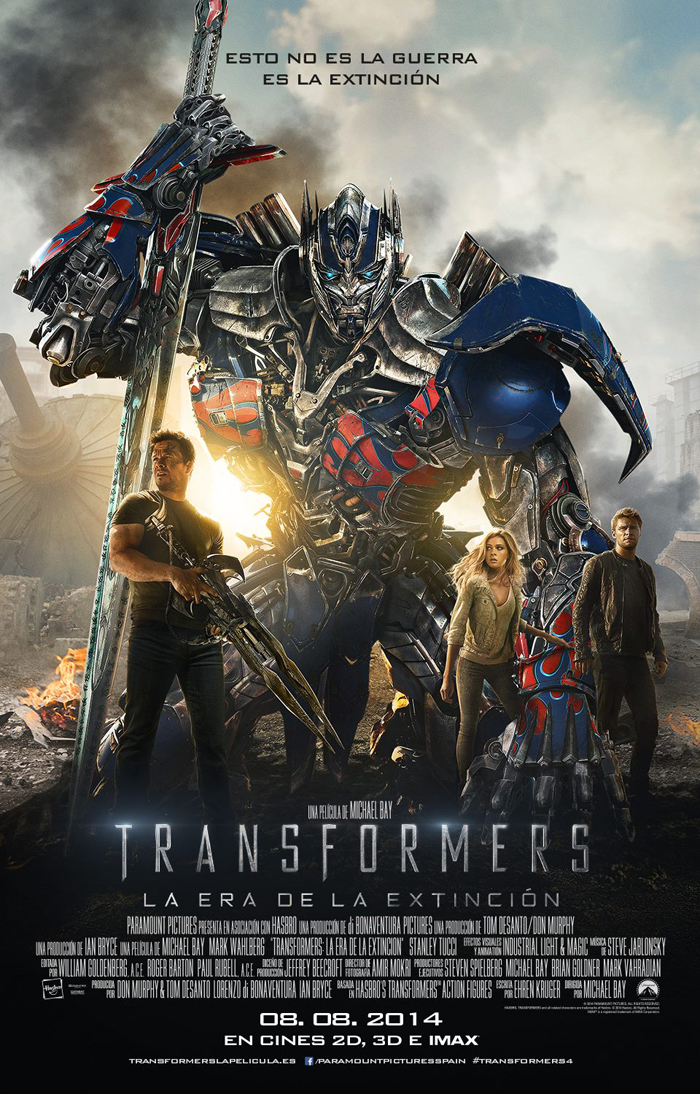 Ver Transformers 4 La era de la extinción (2014)