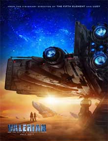 Ver Pelicula Valerian y la ciudad de los mil planetas (2017) online