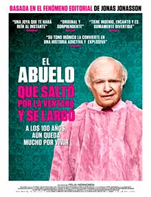 Ver El abuelo que saltó por la ventana y se largó (2013) Online