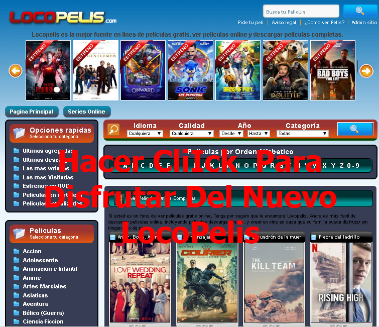 LocoPelis: Ver Peliculas Online – Descargar Peliculas Gratis